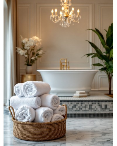 20/2 Ring Toptan Otel Yüz & El Havlusu 50x90 cm - Premium %100 Pamuk